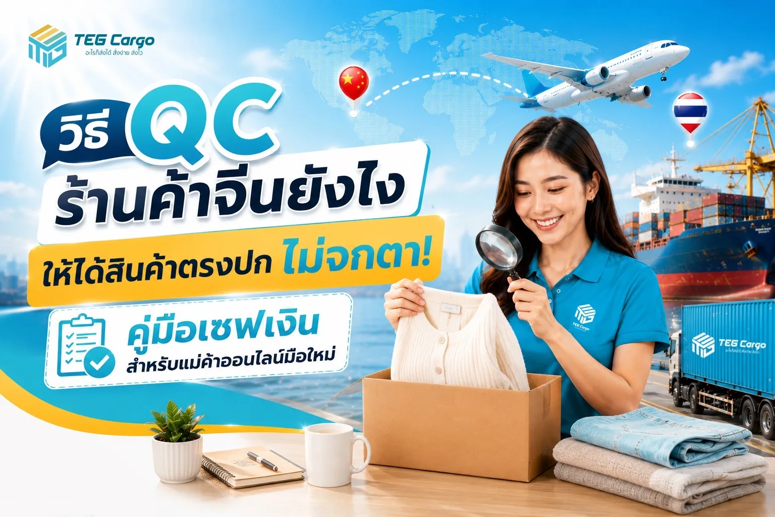 ตรวจร้านจีนก่อนซื้อ แยกให้ชัดจาก QC สินค้า